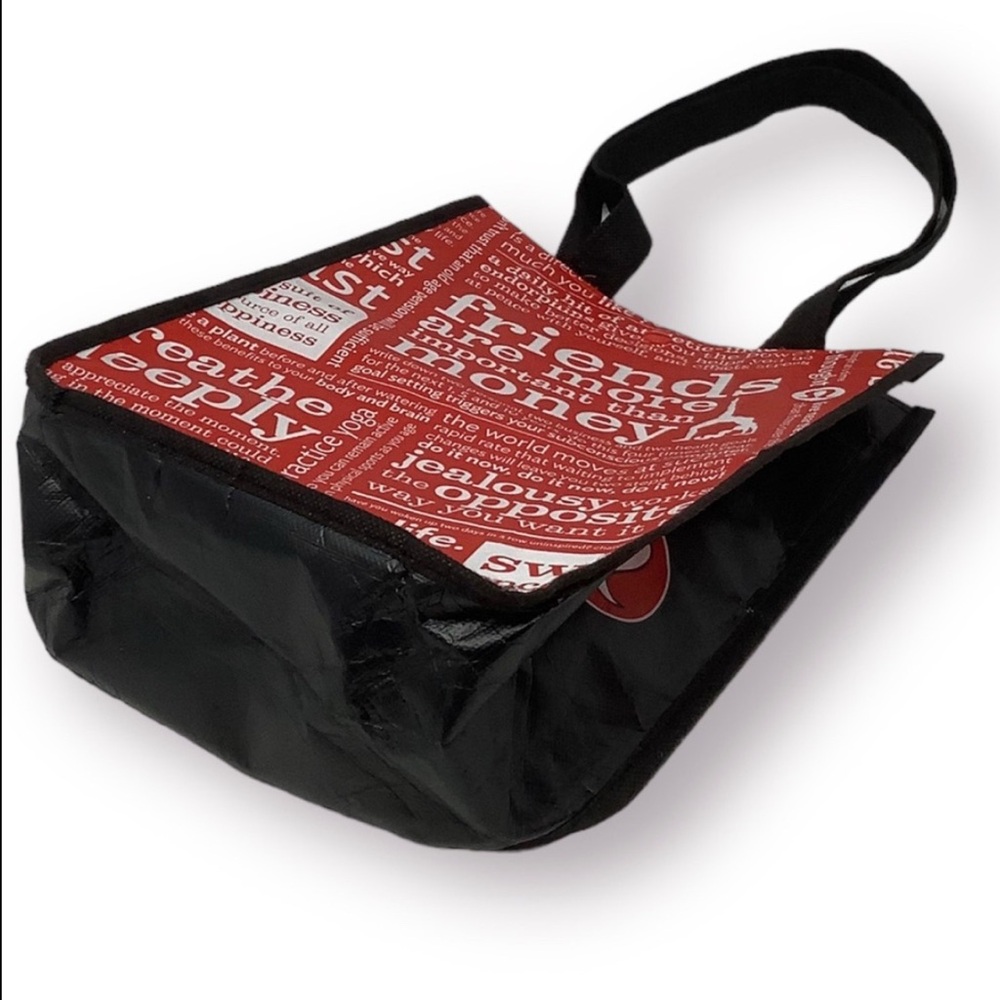 Lululemon Reusable Small Tote “friends are more important than money” - Picture 5 of 6